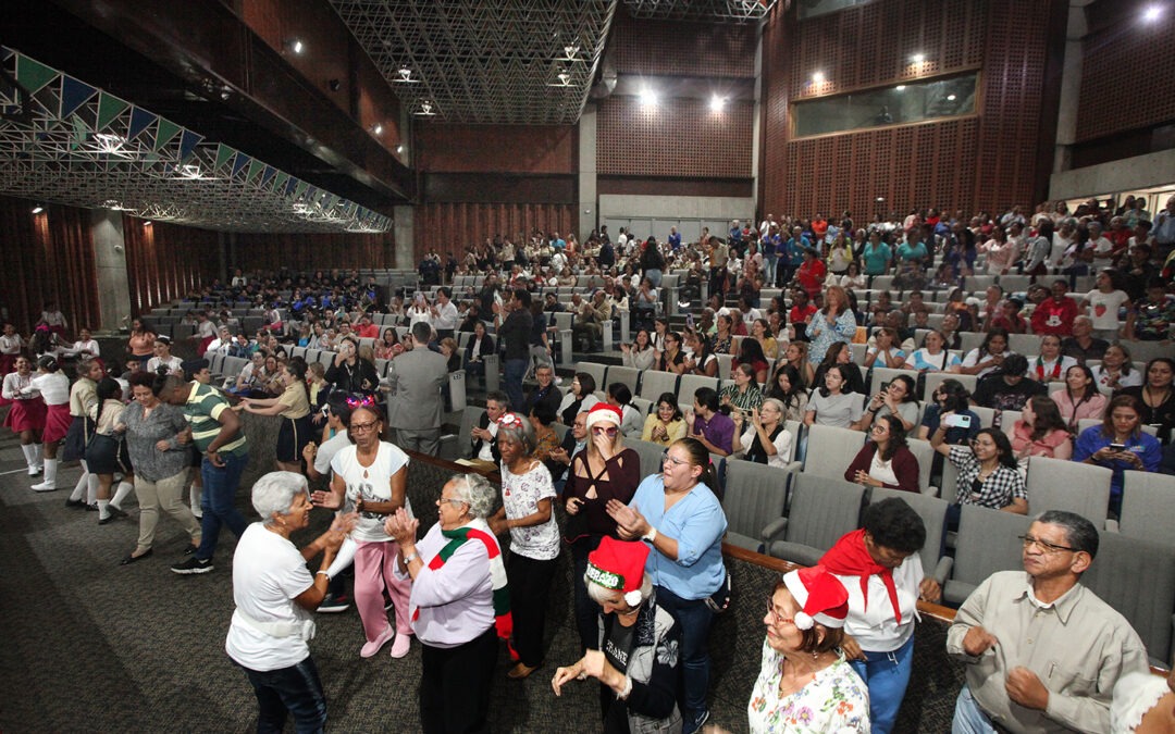 Con música y baile, la Extensión Social de la UCAB agradeció a las comunidades siete décadas de trabajo conjunto