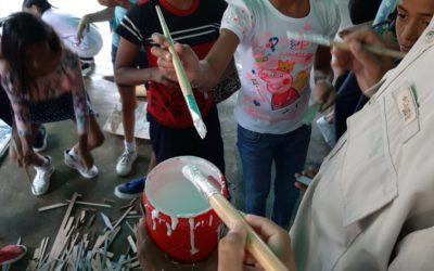 Toma cultural UCAB enalteció en Carapita los valores del amor, la paz y la amistad